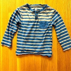 100% cotton Long-Sleeve Henley